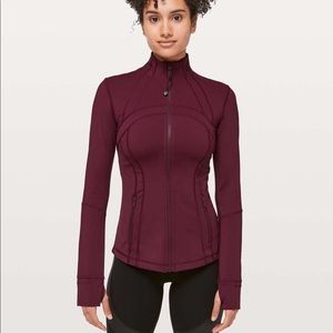 Lululemon Define Jacket Size 2 Burgundy